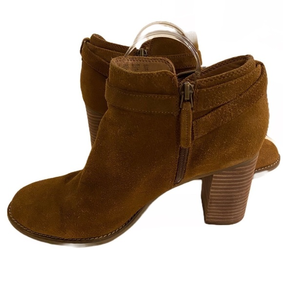 Franco Sarto Orena Women’s Size 9 Brown Ankle Booties - Picture 7 of 8